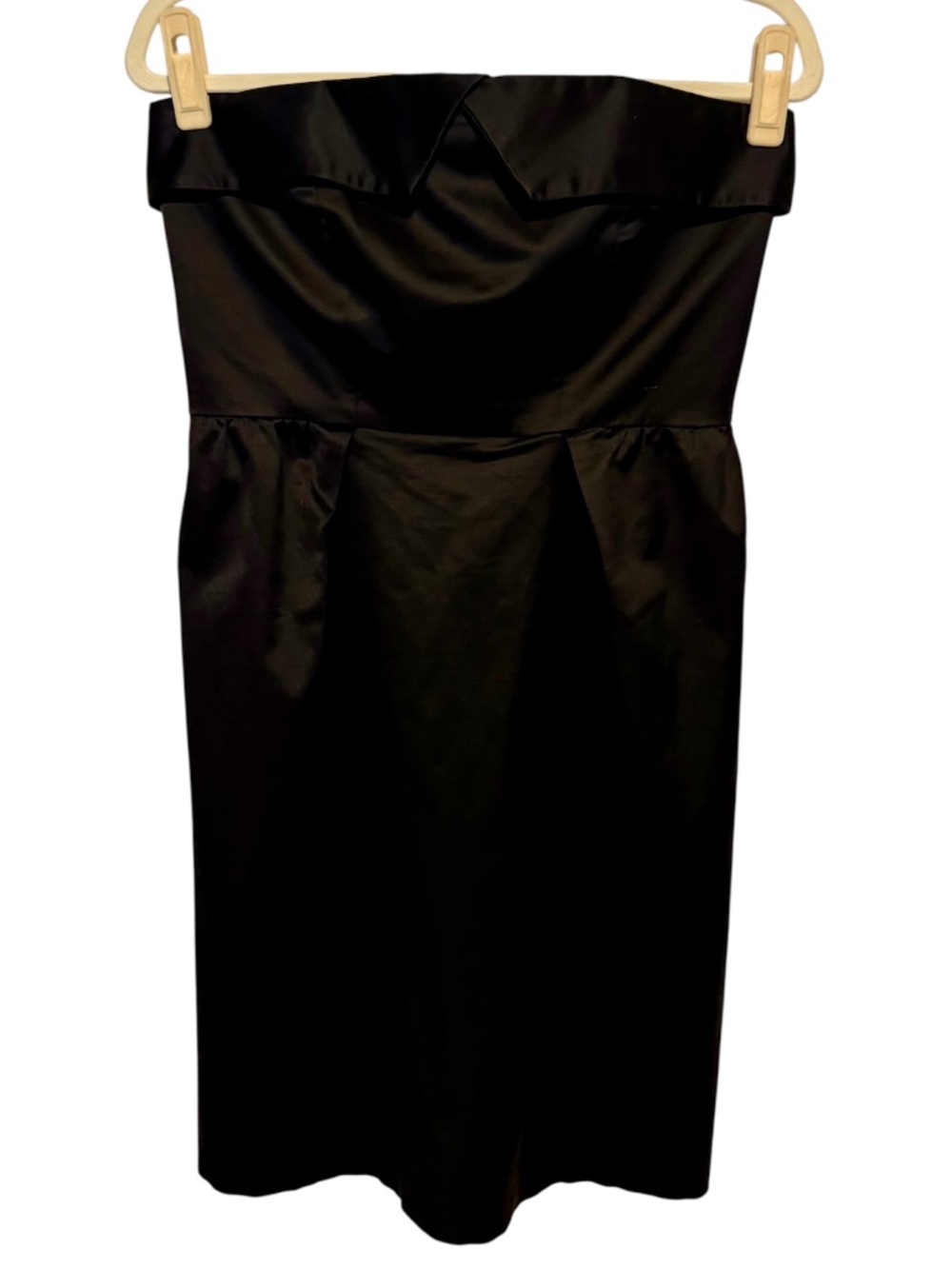 Emmett McCarthy EMC2 Black Strapless Cocktail Dress Size 8